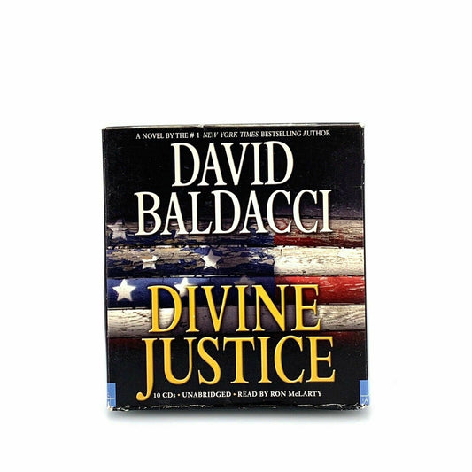 Camel Club Ser.: Divine Justice by David Baldacci (2008, Compact Disc,...
