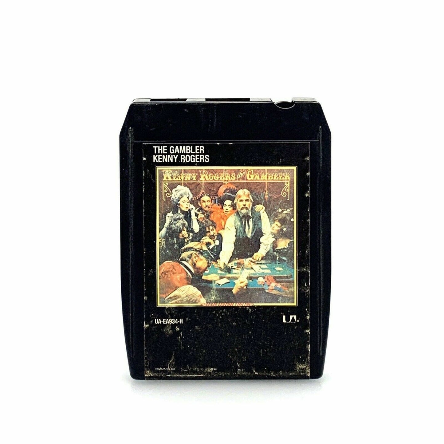 Kenny Rogers: The Gambler 8 Track Tape, UA-EA934-H