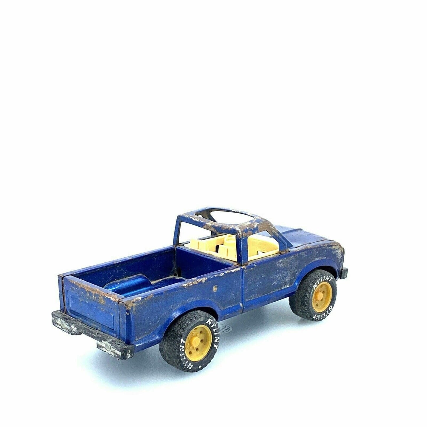 Vintage Nylint 1968 Race Team Truck Chassis, Blue - 11”
