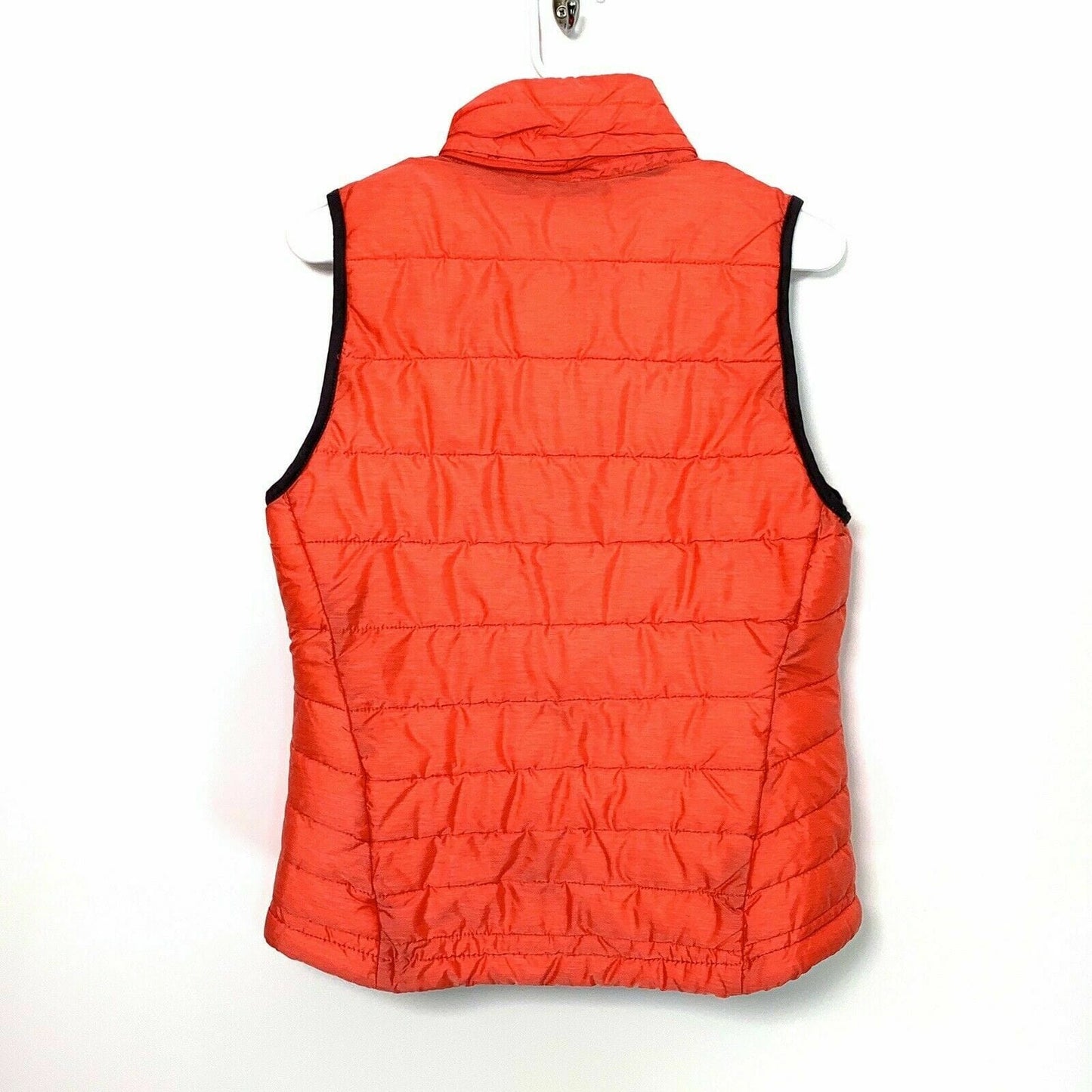 Tangerine Womens Size M Salmon Pink Puffer Vest Lightweight Full Zip