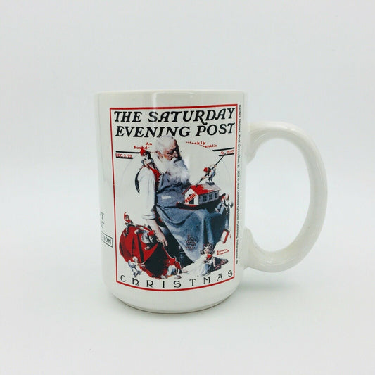 Norman Rockwell Saturday Evening Post Coffee Mug Christmas Collection Dec 2 1922