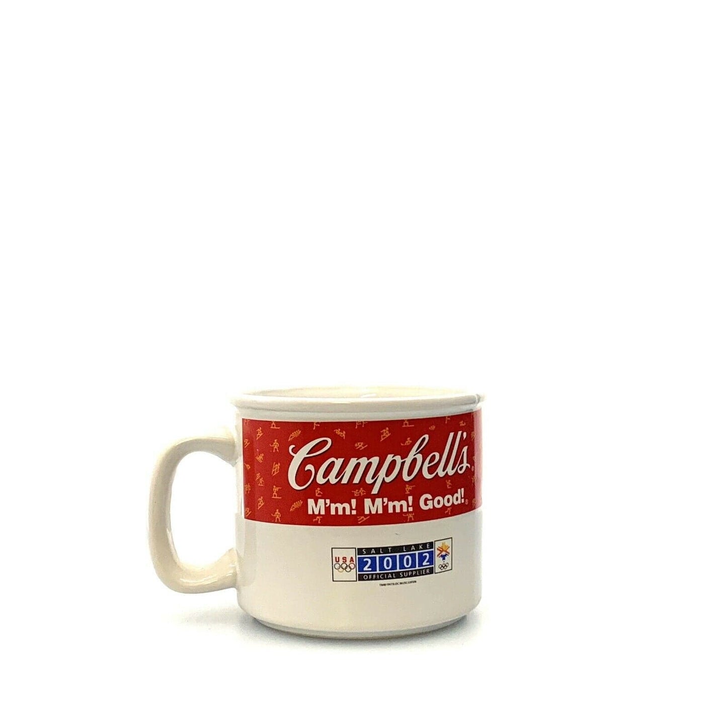 Campbells Soup 2002 Salt Lake City Winter Olympics Collectible Soup Mug, Bobsled