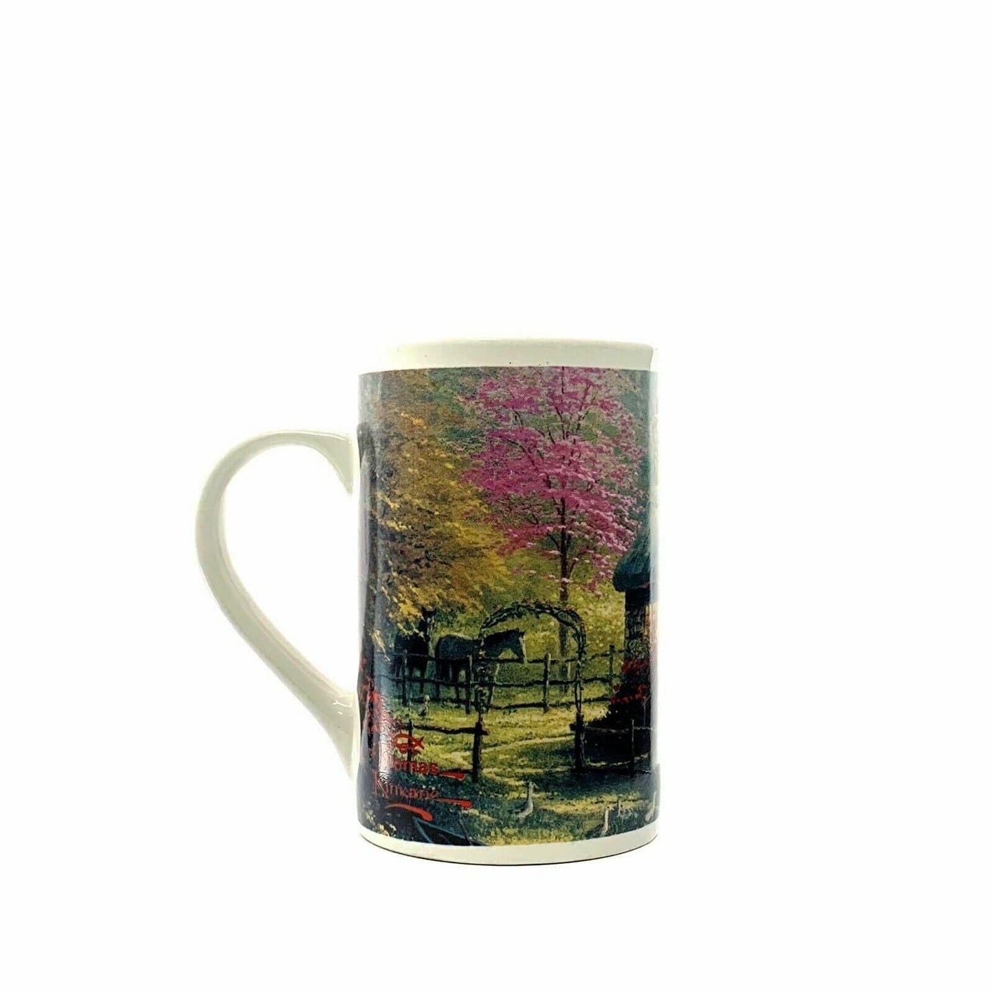 Thomas Kinkade Home For The Holidays Coffee Cup Mug 2004