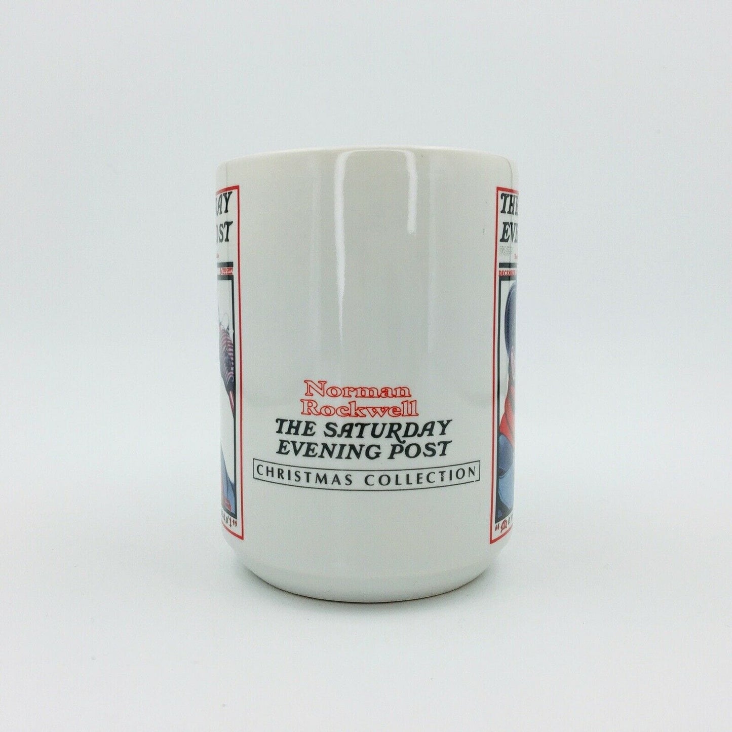 Norman Rockwell Saturday Evening Post Coffee Mug Christmas Collection Dec 3 1921