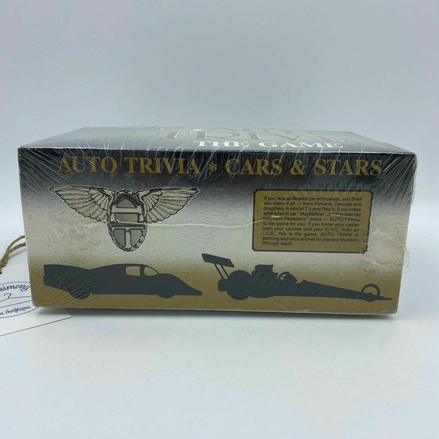 Vintage 1985 Auto Trivia Game Centennial Collector's Edition NIB