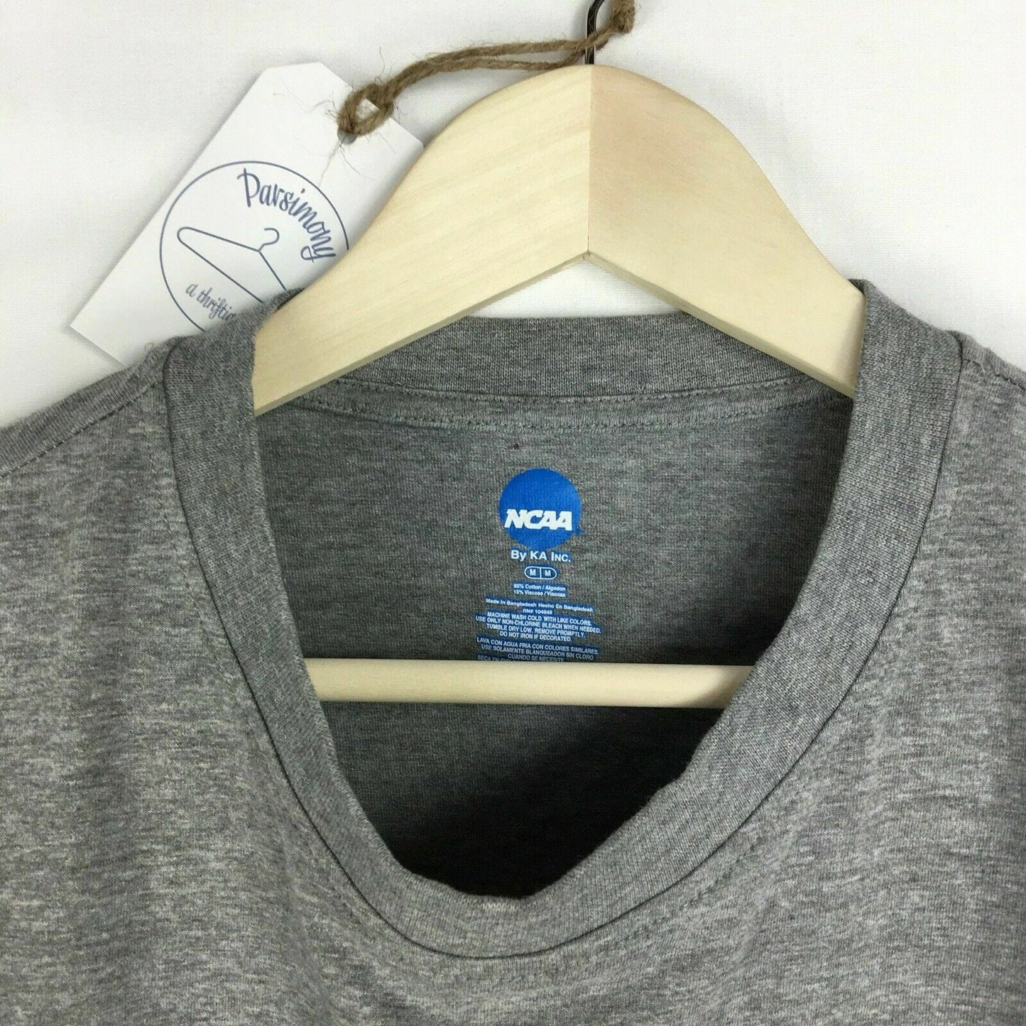 NCAA By KA Mens University Of Texas Longhorns Athletics T-Shirt, Gray - Size M