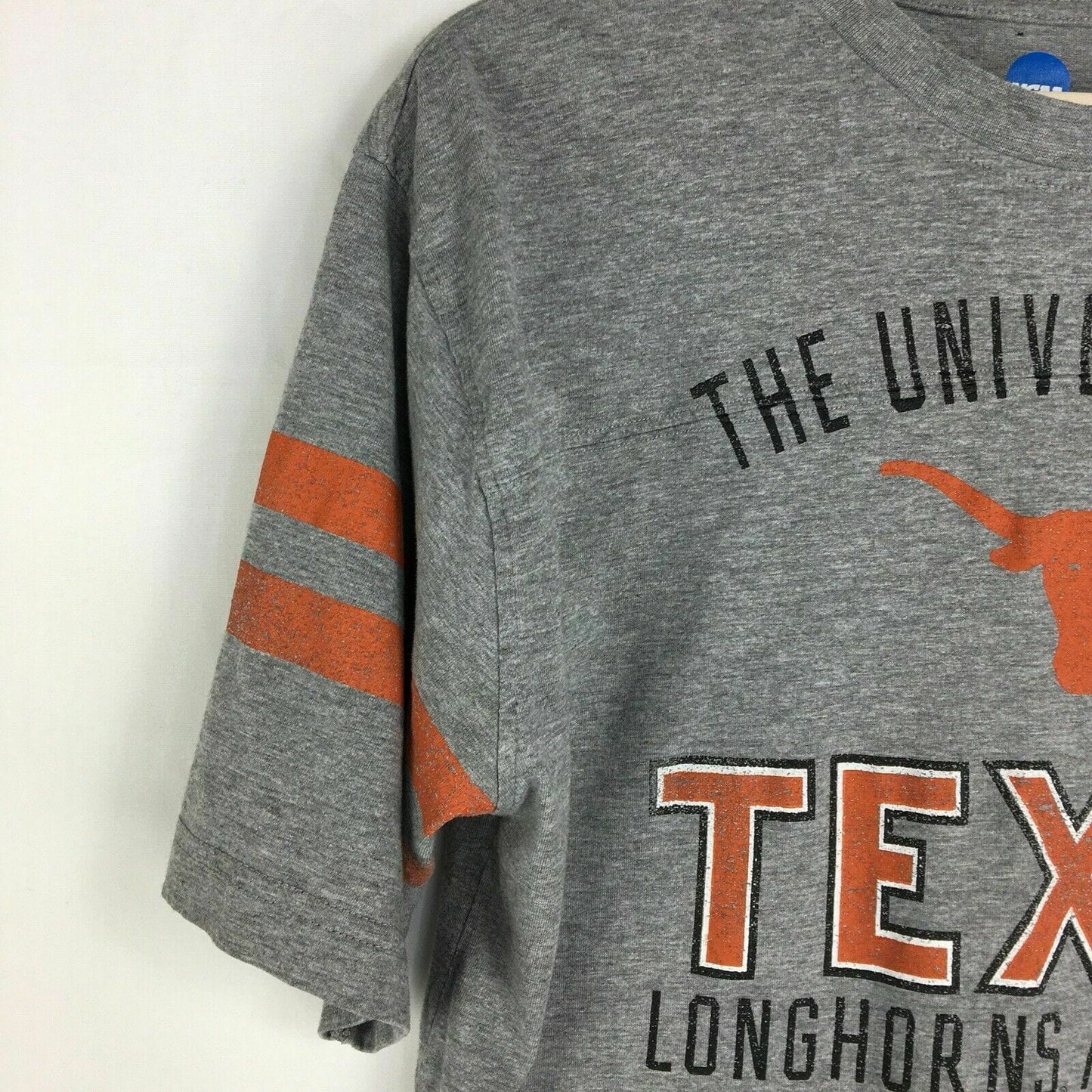 NCAA By KA Mens University Of Texas Longhorns Athletics T-Shirt, Gray - Size M