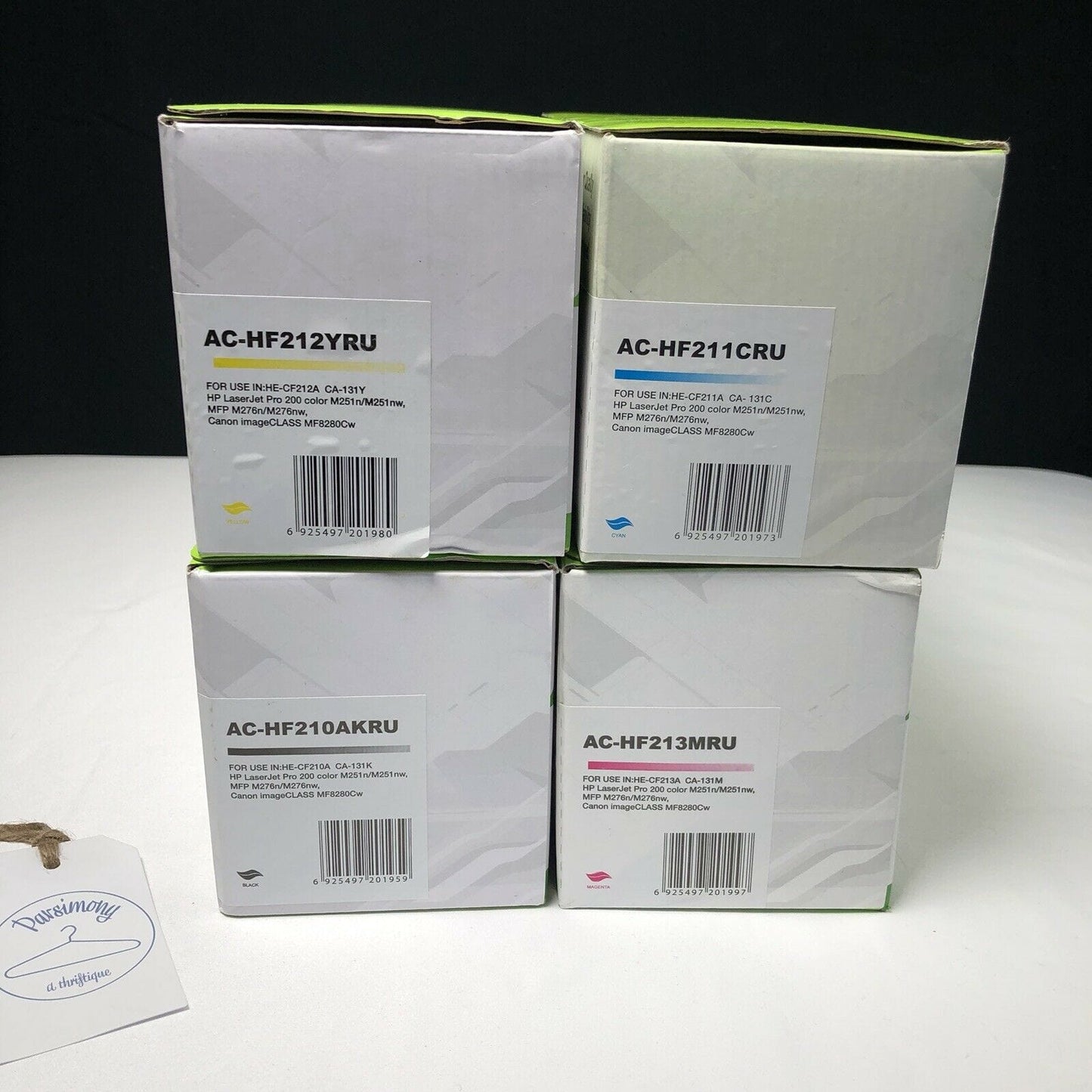 Premium Replacement Toner Cartridges (Set of 4) | Color: Black, Magenta, Yellow, Cyan | New