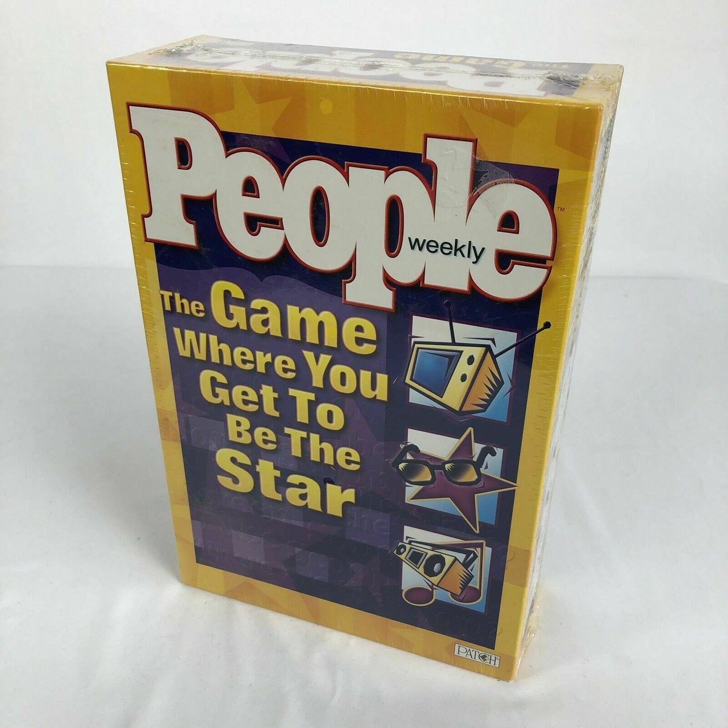 People Weekly Board Game by Patch, The Game Where You Get To Be The Star NIB