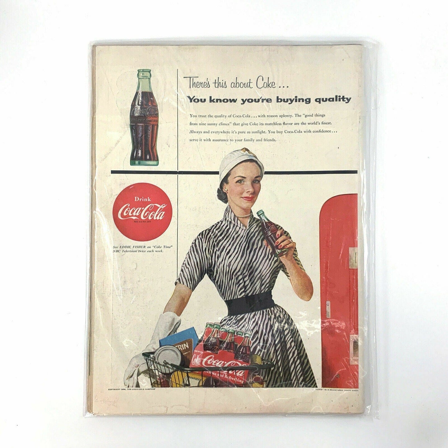 Vintage Life Magazine Full Size “Eva Marie Saint” - July 19, 1954