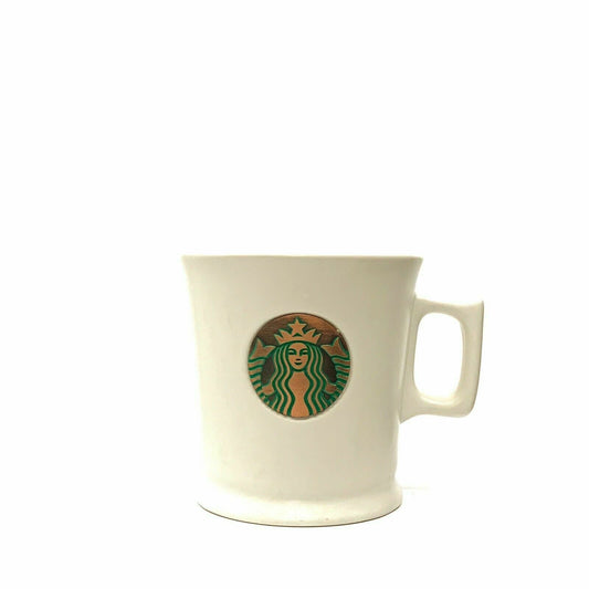 Starbucks 2014 Siren Collection Metal Copper Logo Mermaid Coffee Mug 14 fl oz