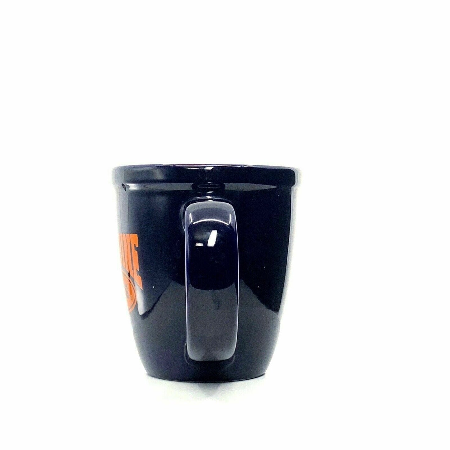 PEPPERDINE WAVES Ceramic Coffee Mug Cup, Blue / Orange - 14 fl oz