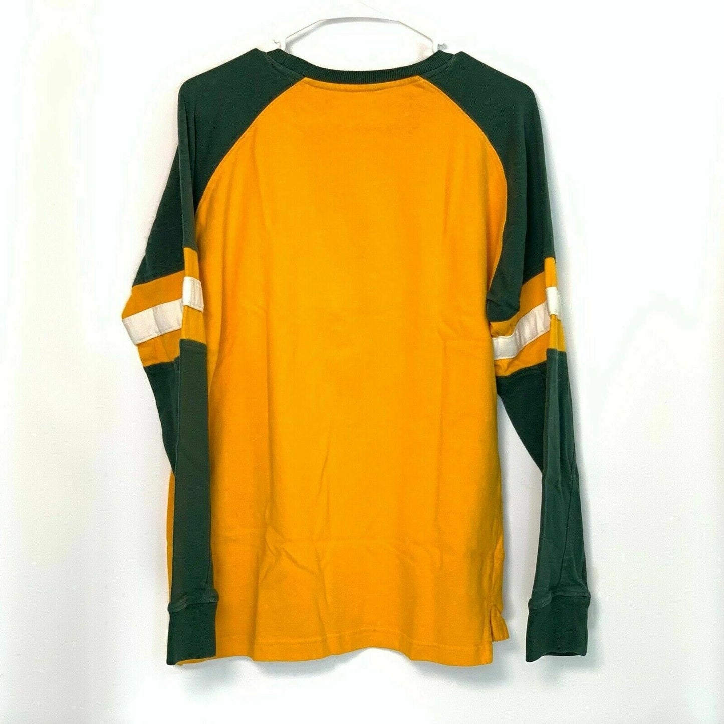 Stylish Knights Apparel CSU Rams Long Sleeve Sweatshirt - Size M Yellow/Green