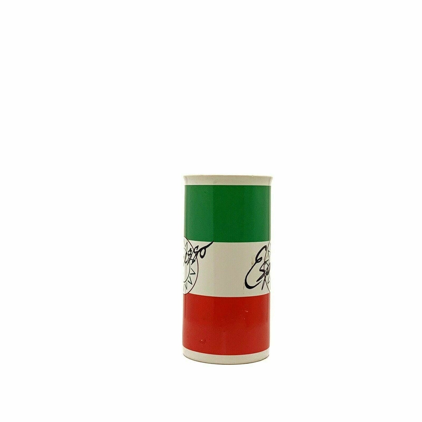 Vibrant Papel Freelance Espresso Coffee Cup - 8 fl oz, Green/White/Red, Ceramic