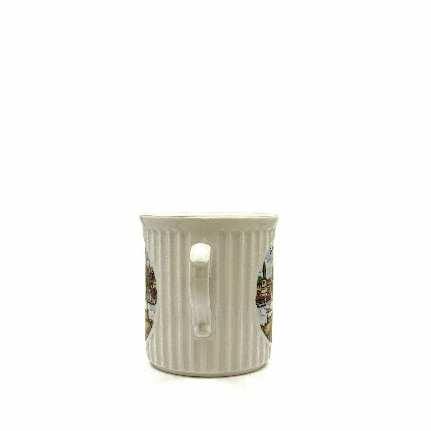 Charming Salzburg Austria Souvenir Coffee Tea Cup - 10oz White Porcelain