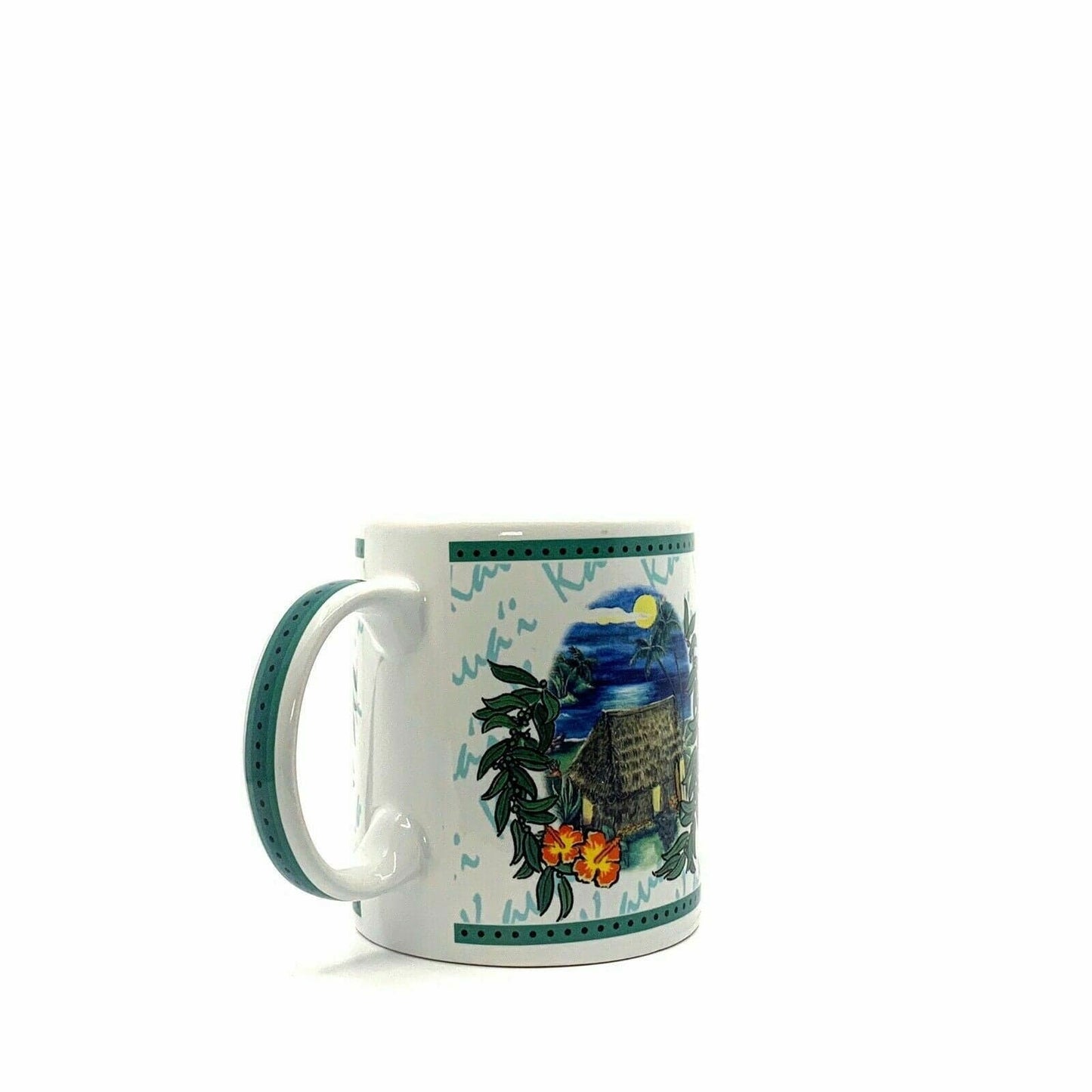 Aloha Hilo Hattie Ceramic Coffee Tea Mug Cup Vintage 10oz
