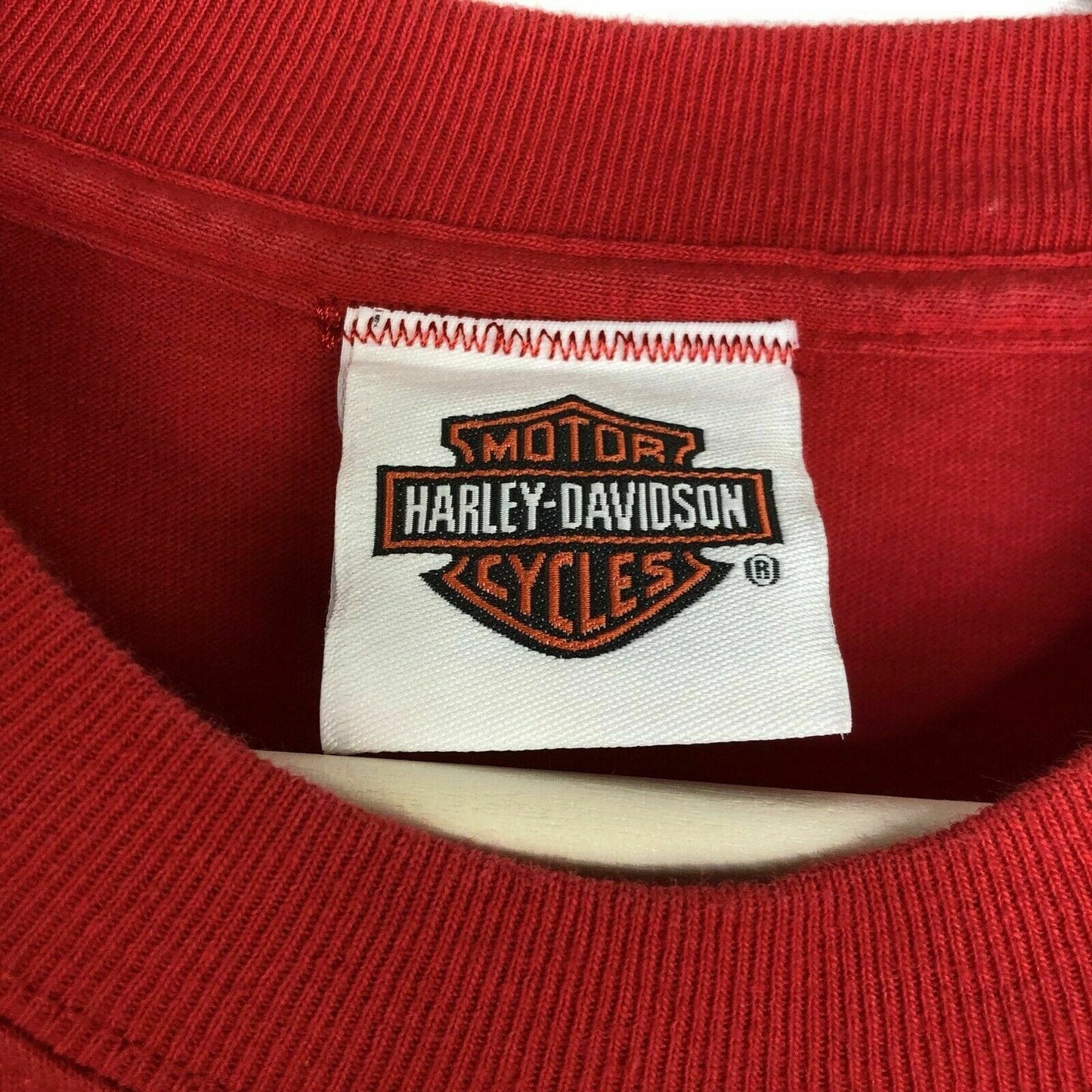 Exciting Harley-Davidson Mens T-Shirt Adventure Red S Very Good