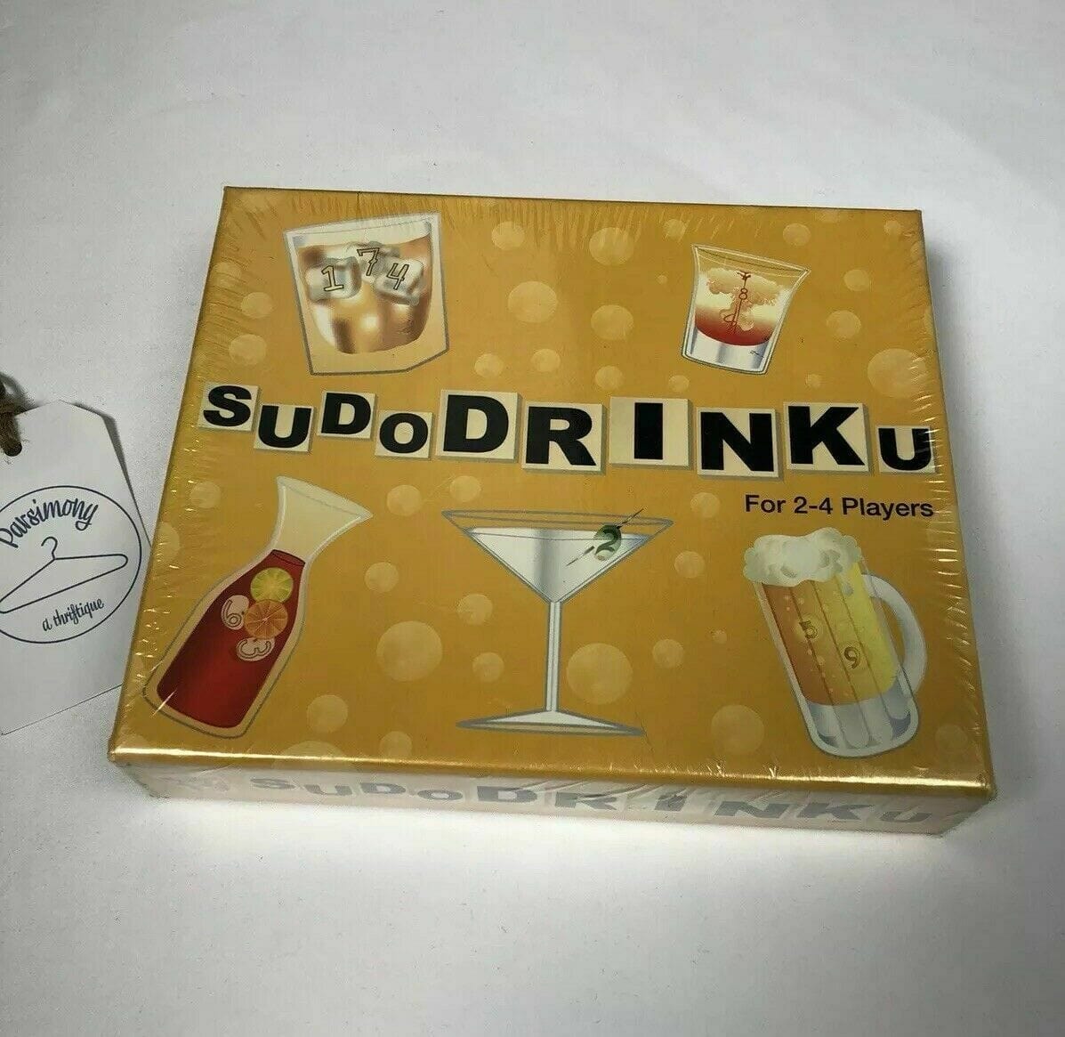 SUDODRINKU SUDOKU BOARD GAME The Highly Addictive Sodoku Drinking Game New