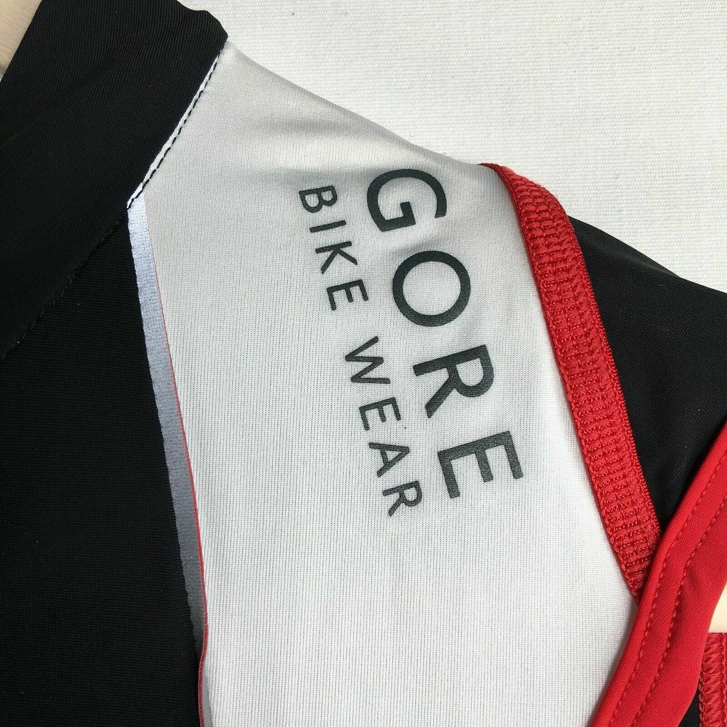 Gore Bike Wear Womens Size S White Sleeveless Full Zip Pocketed Cycling Shirt