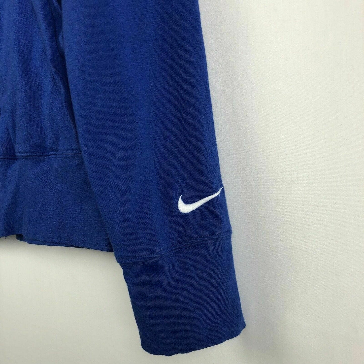 University of Kentucky Nike Size M Blue Full Zip Lightweight Hoodie Sweatshirt
