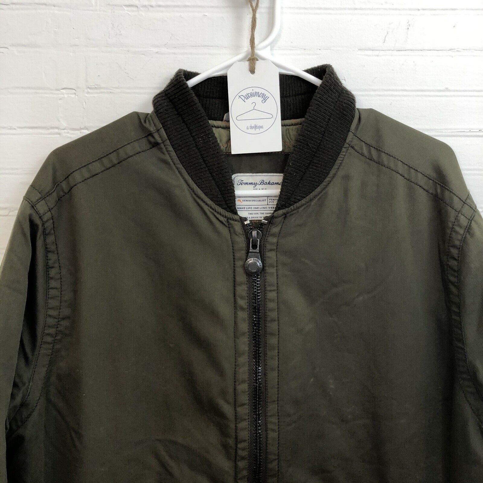 Tommy bahama store bomber jacket