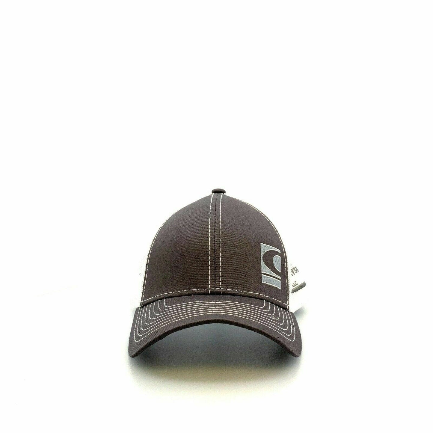 Countryside Feed LLC Mens Mesh SnapBack Trucker Hat, Gray / White - OSFA