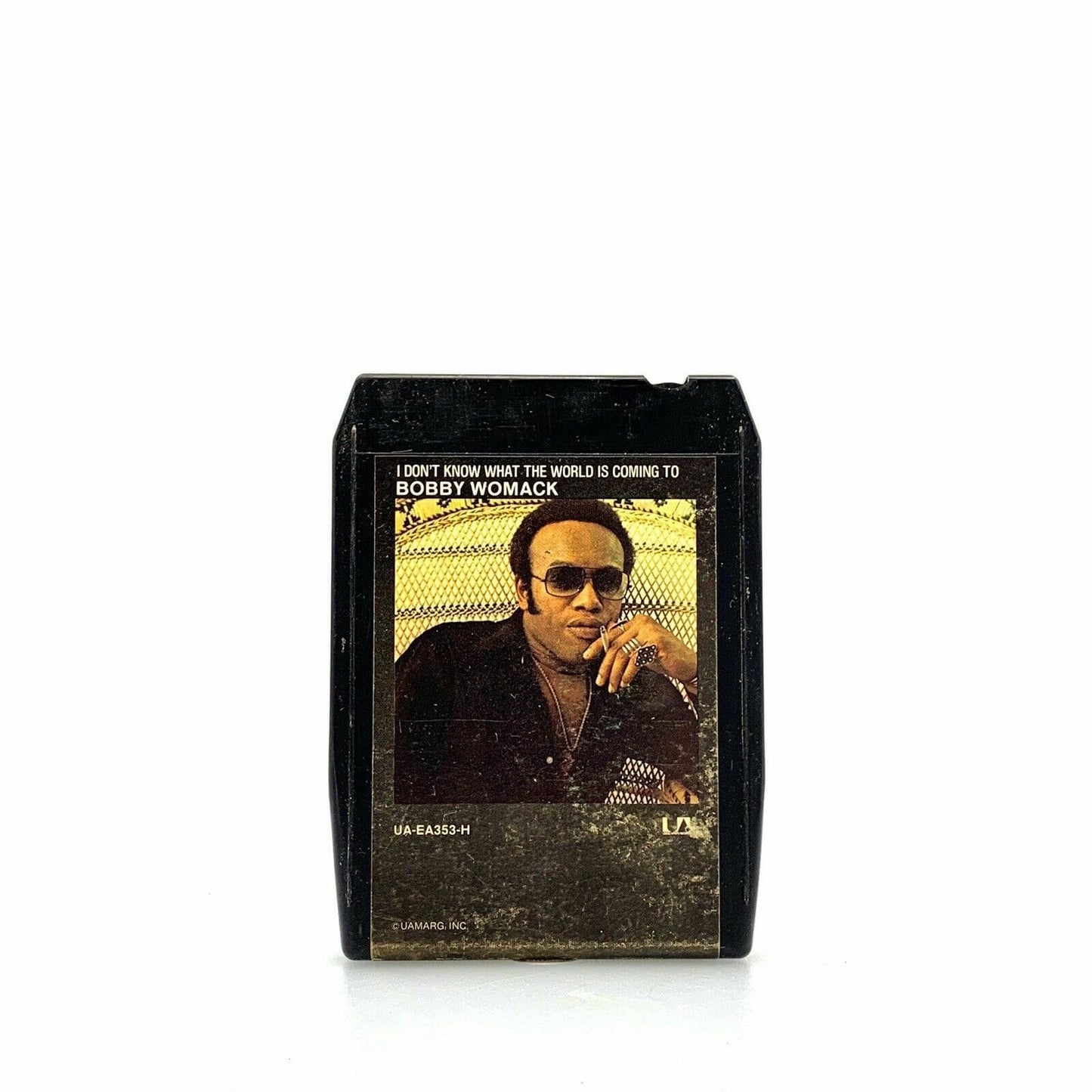 Vintage 8 Track Cartridge Bobby Womack “I Dont Know What The World Is Coming To”