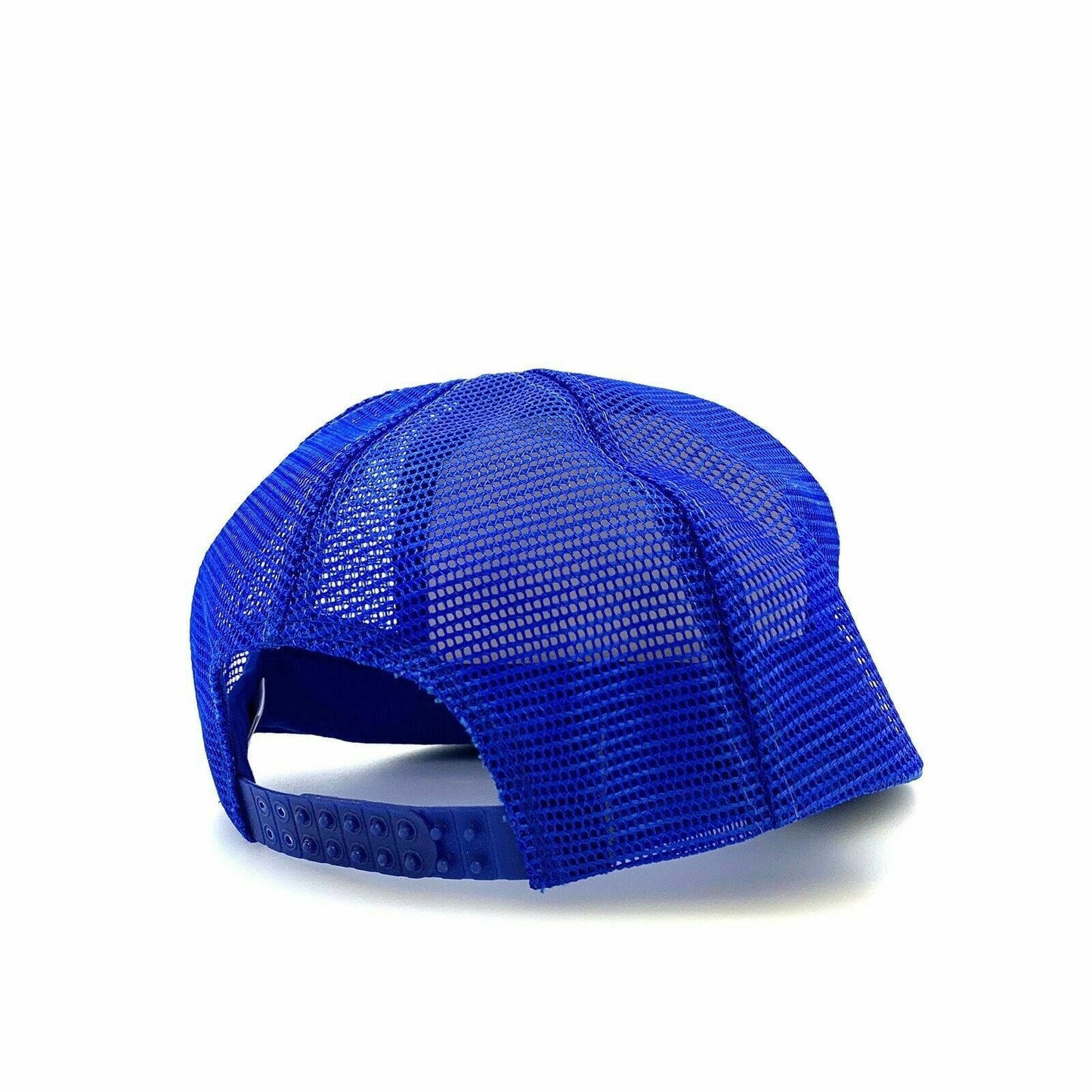 Vintage Headmost THUNDERBIRD MARINA Mesh SnapBack Trucker Hat, White / Blue - OSFA