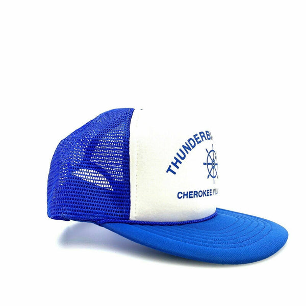 Vintage Headmost THUNDERBIRD MARINA Mesh SnapBack Trucker