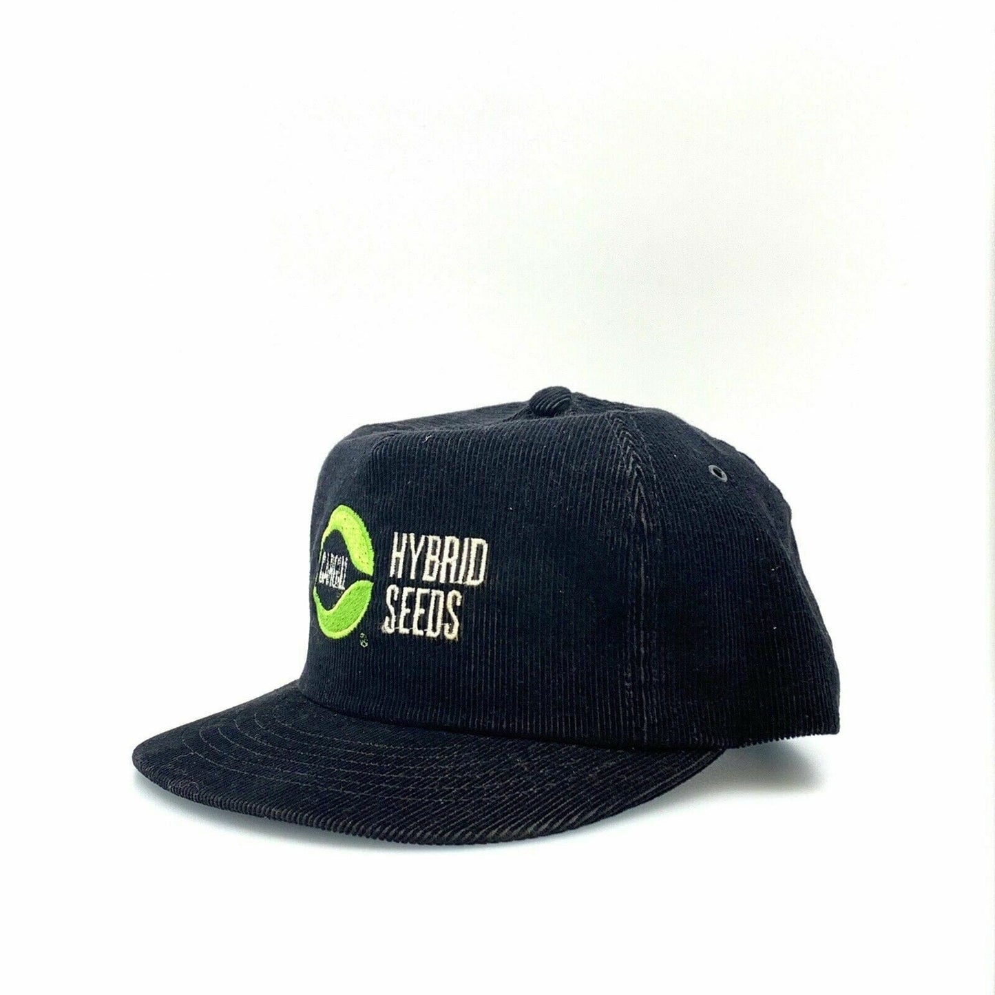 Vintage Swingster Cargill Hybrid Seeds Corduroy Snapback Hat, Black - OSFA
