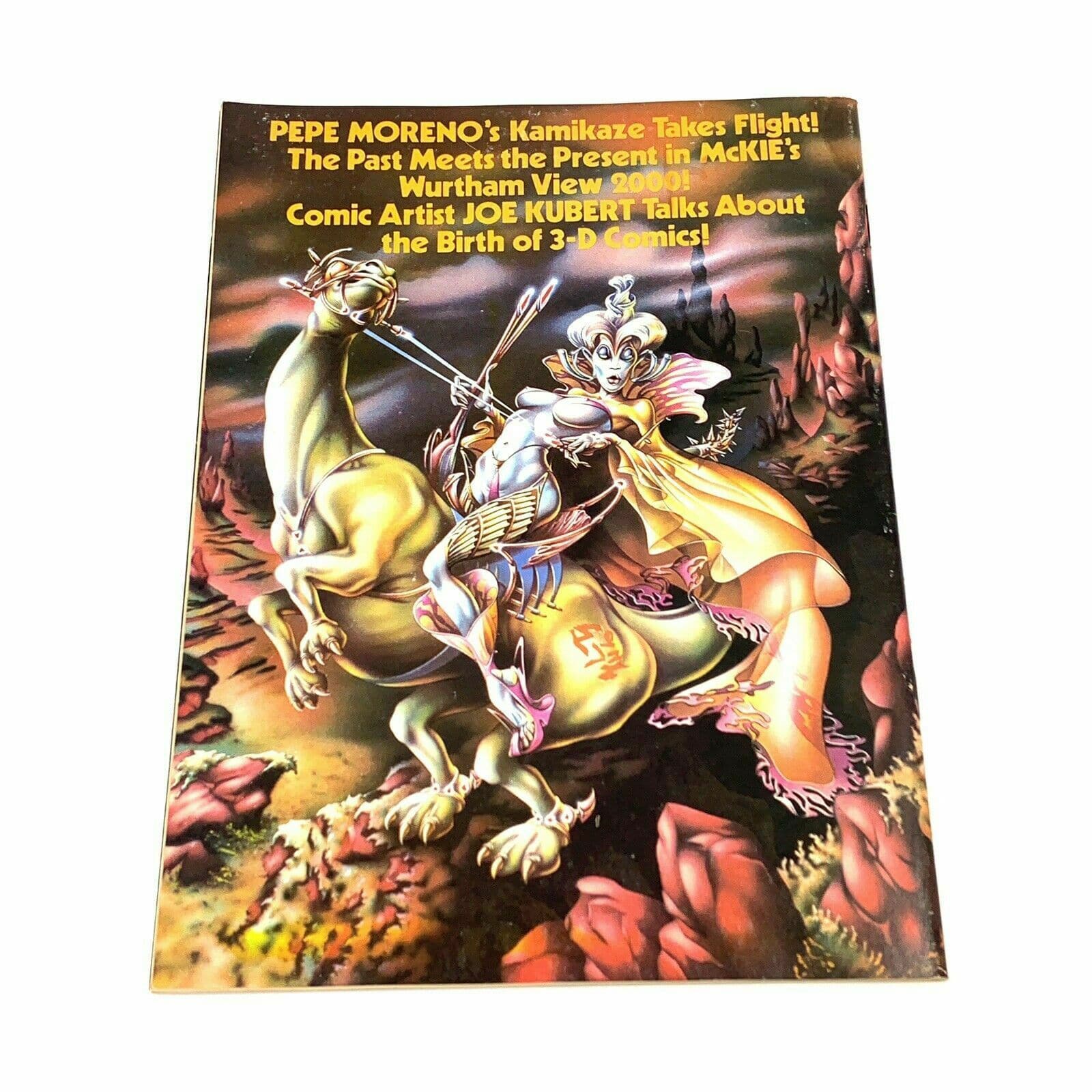 HEAVY METAL - Adult Illustrative Fantasy Magazine - April 1984 - parsimonyshoppes
