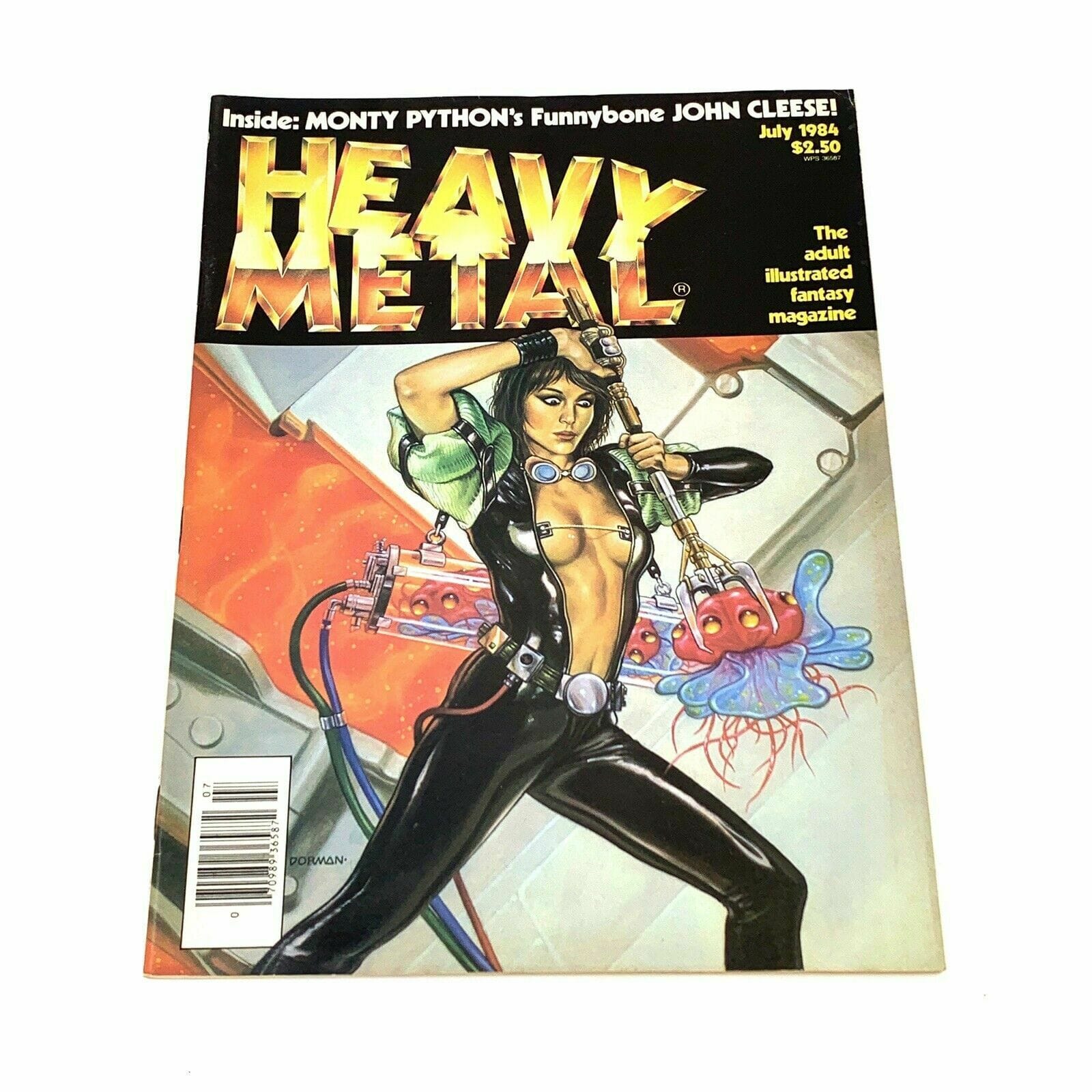 HEAVY METAL - Adult Illustrative Fantasy Magazine - July 1984 - parsimonyshoppes