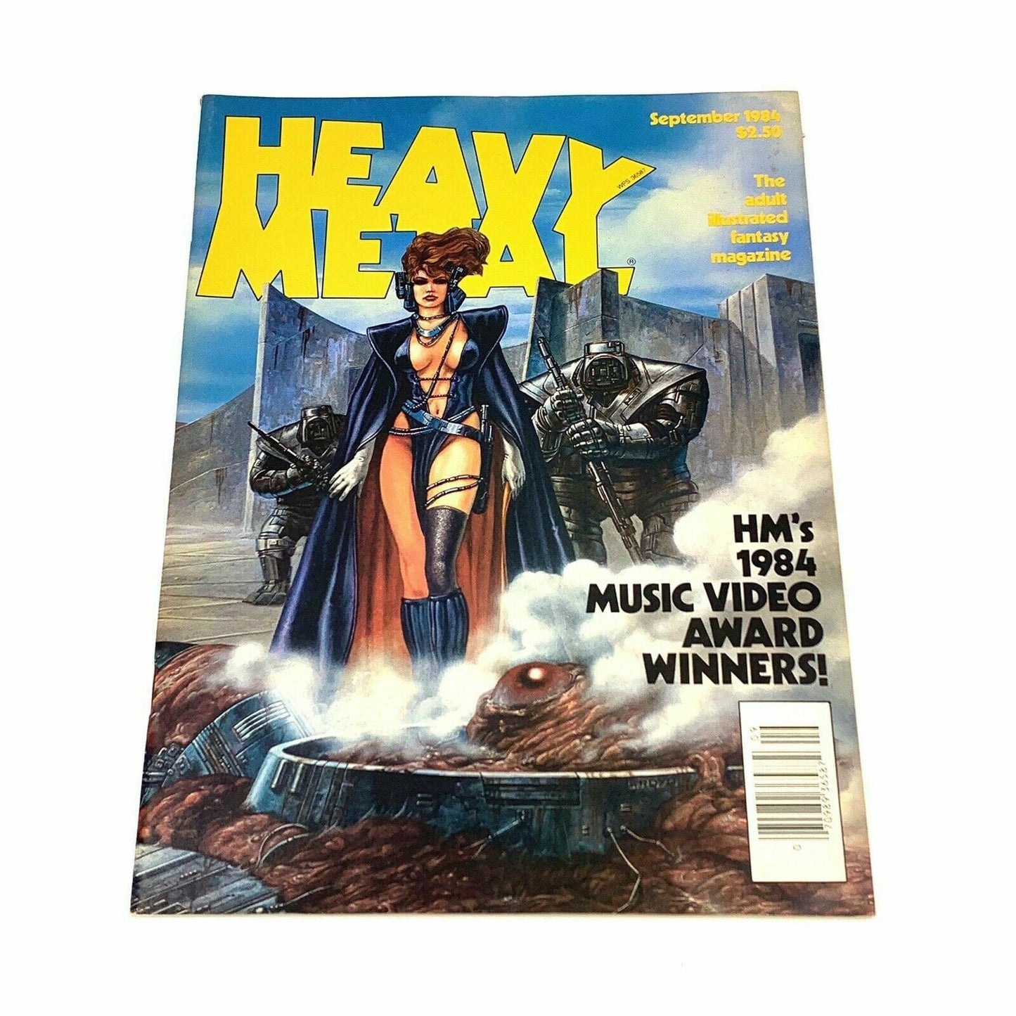 HEAVY METAL - Adult Illustrative Fantasy Magazine - September 1984 - parsimonyshoppes
