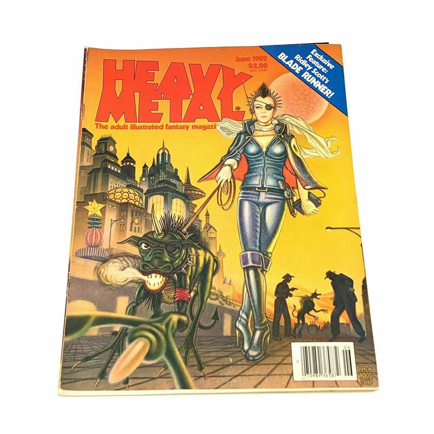 HEAVY METAL - Adult Illustrative Fantasy Magazine - June 1982 - parsimonyshoppes