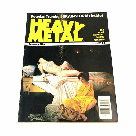 HEAVY METAL - Adult Illustrative Fantasy Magazine - February 1984 - parsimonyshoppes