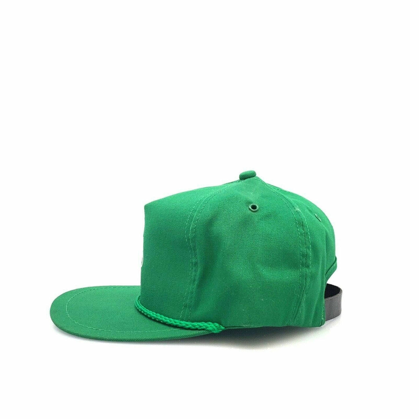 Vintage PIONEER SEED Hat Green K Products 5 Panel Rope Clasp Cap OSFM - parsimonyshoppes