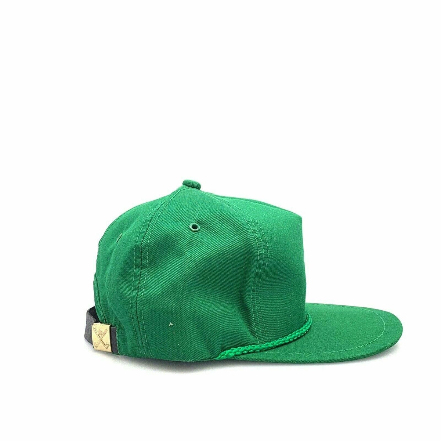 Vintage PIONEER SEED Hat Green K Products 5 Panel Rope Clasp Cap OSFM - parsimonyshoppes