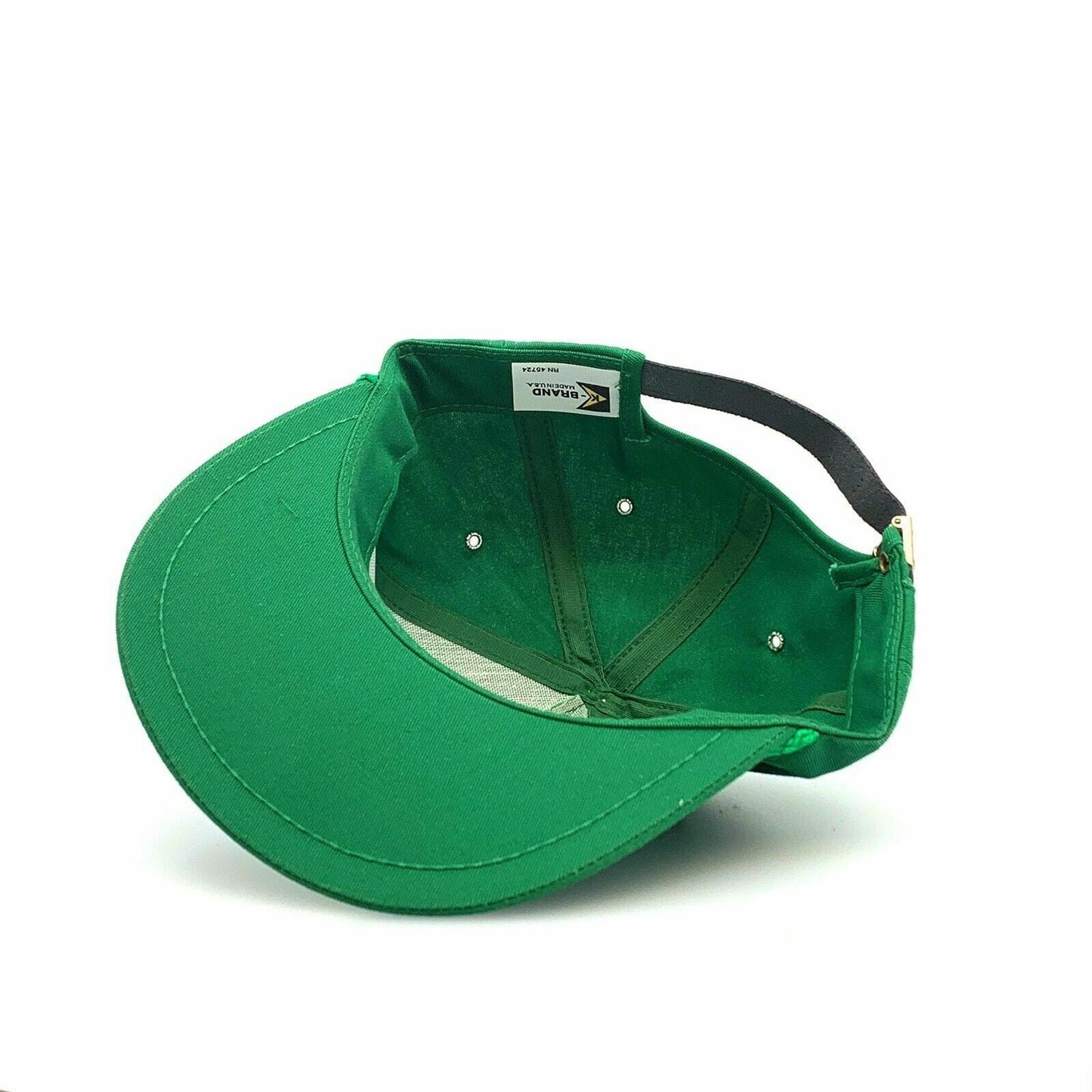 Vintage PIONEER SEED Hat Green K Products 5 Panel Rope Clasp Cap OSFM - parsimonyshoppes