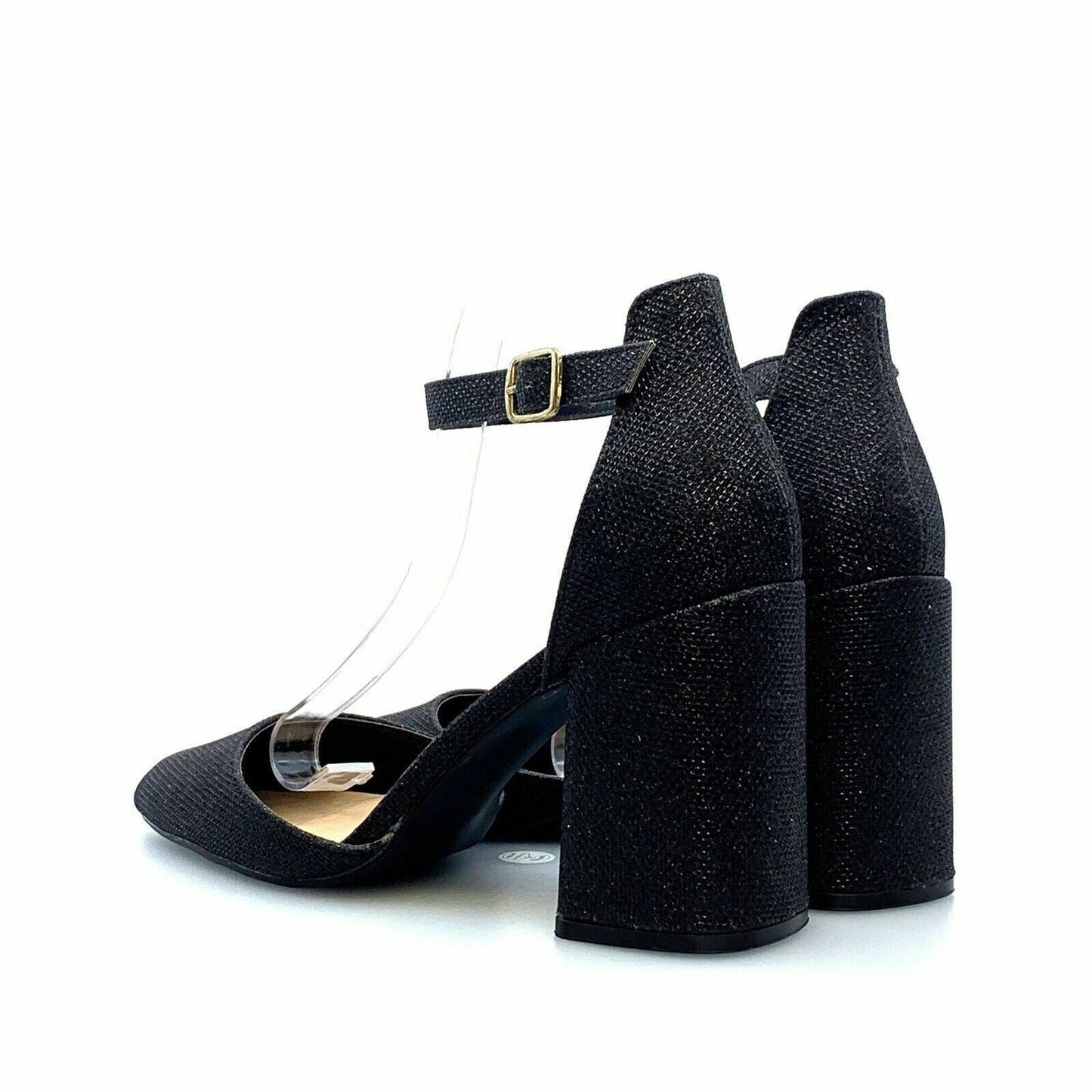 Maurices Womens Ankle Strap TESSA Heels Shoes, Black - Size 11 - parsimonyshoppes