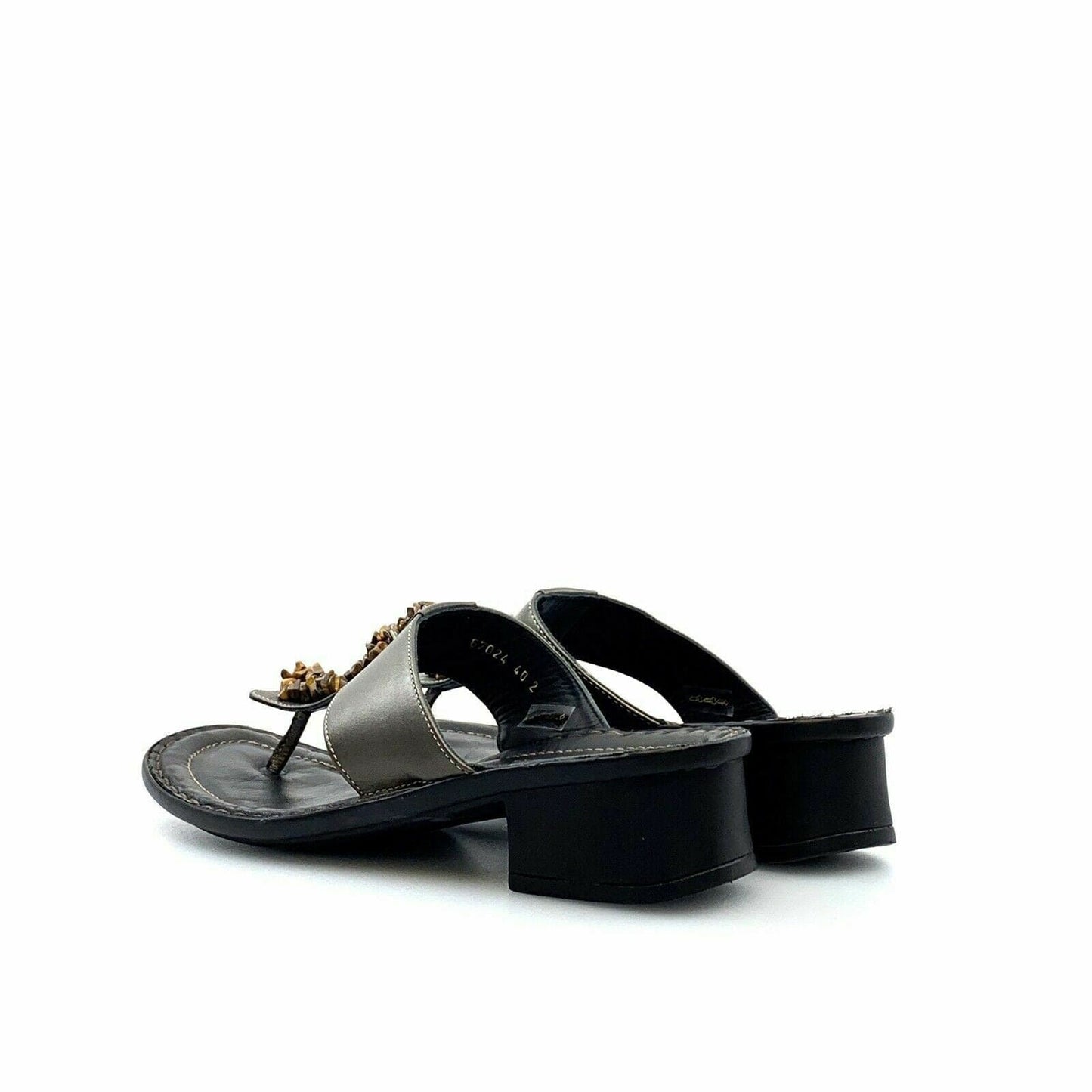 Josef Seibel Womens Thong Sandals Shoes, Titanium Gray - Size 9M - parsimonyshoppes