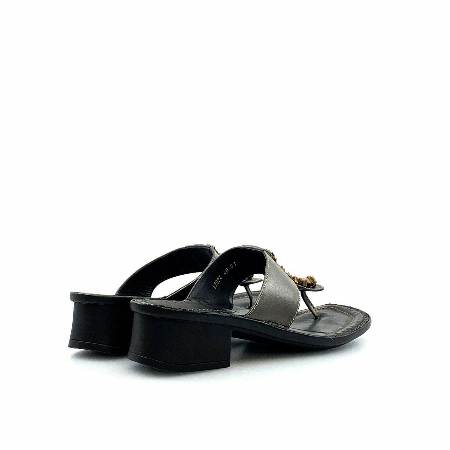 Josef Seibel Womens Thong Sandals Shoes, Titanium Gray - Size 9M - parsimonyshoppes