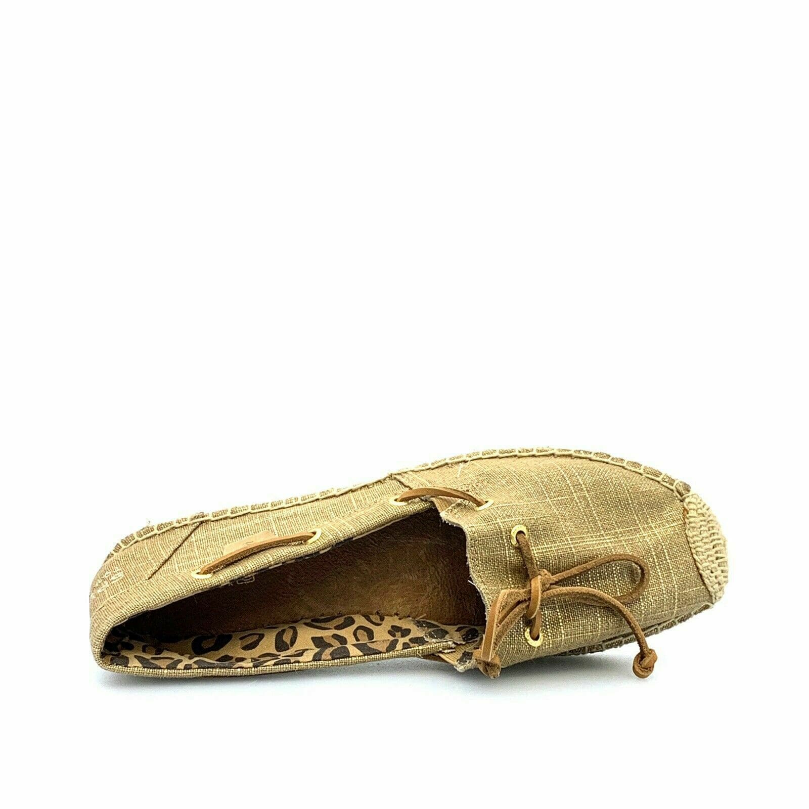 Glamorous Gold Canvas Slip On Shoes for Women Casual Comfort Parsimony Shoppes