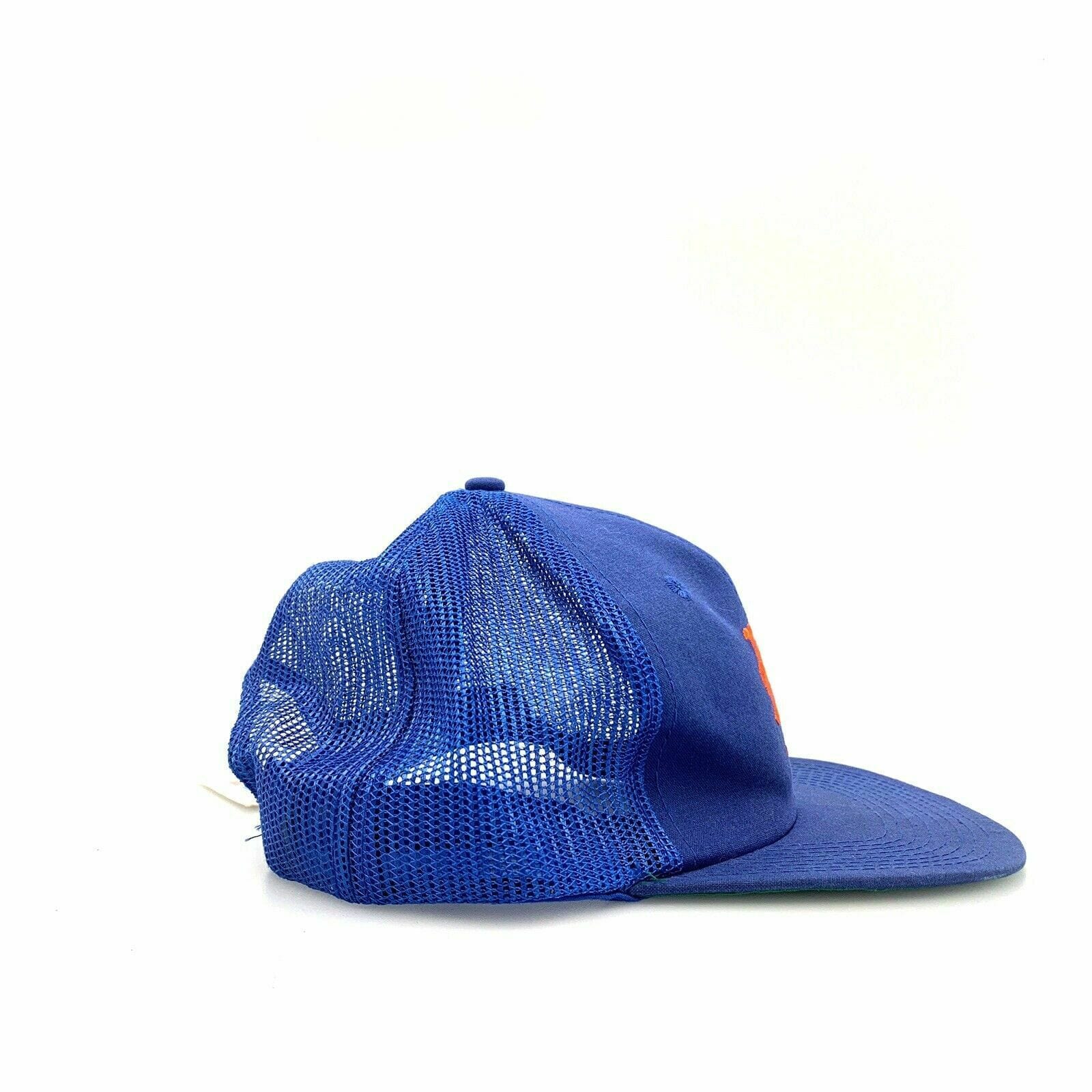 Vintage Drew Pearson New York Mets Snapback Trucker Hat, Blue - OSFA - parsimonyshoppes