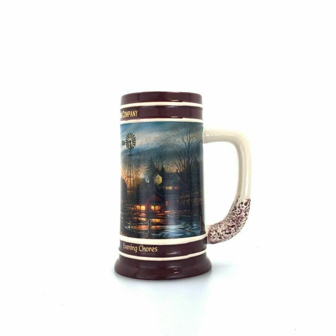 The Miller Brewing Company Collector Stein By Terry Redlin 2010 Evening Chores - parsimonyshoppes