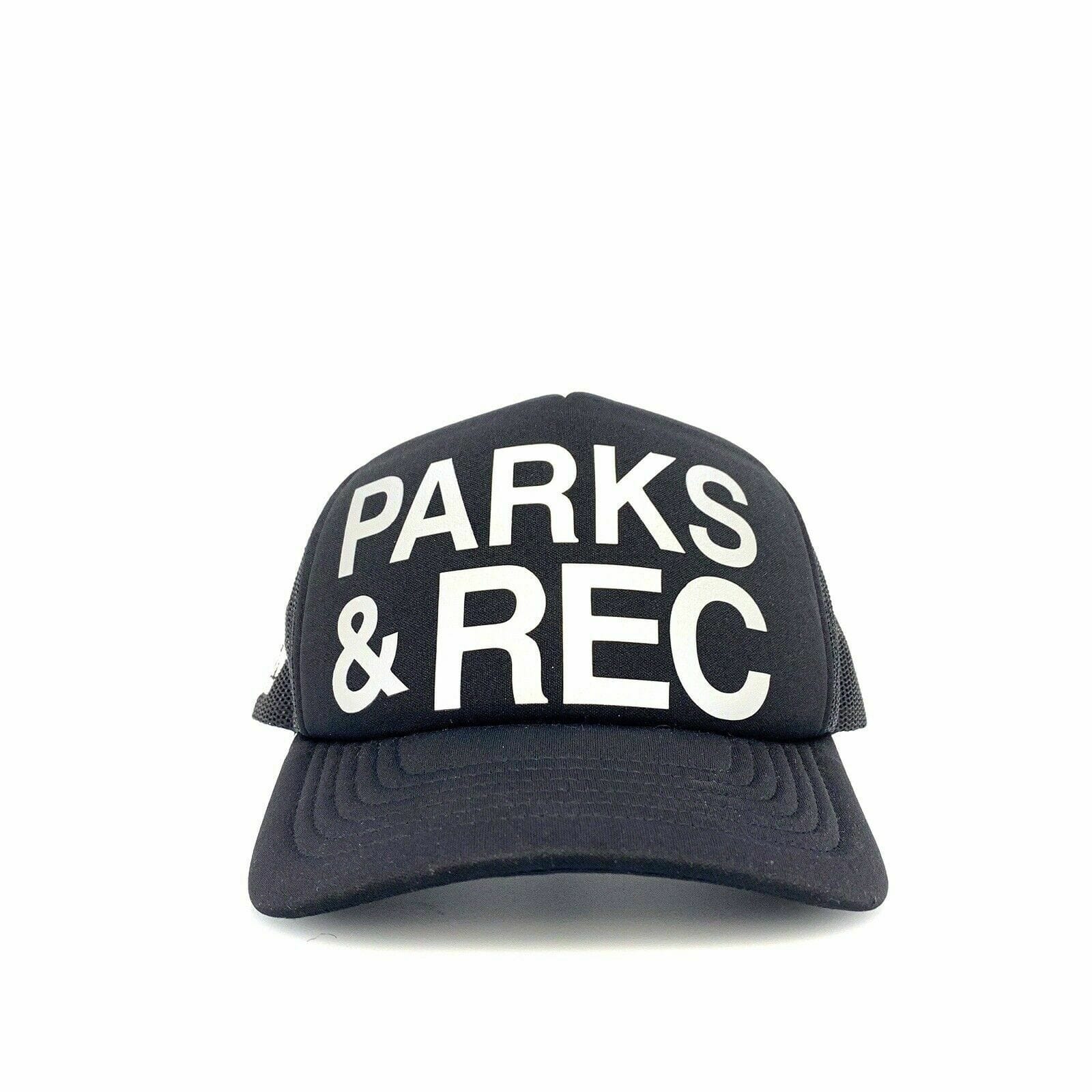 Aspen Recreation Mens Foam “Parks & Rec” SnapBack Trucker Hat, Black - OSFA - parsimonyshoppes
