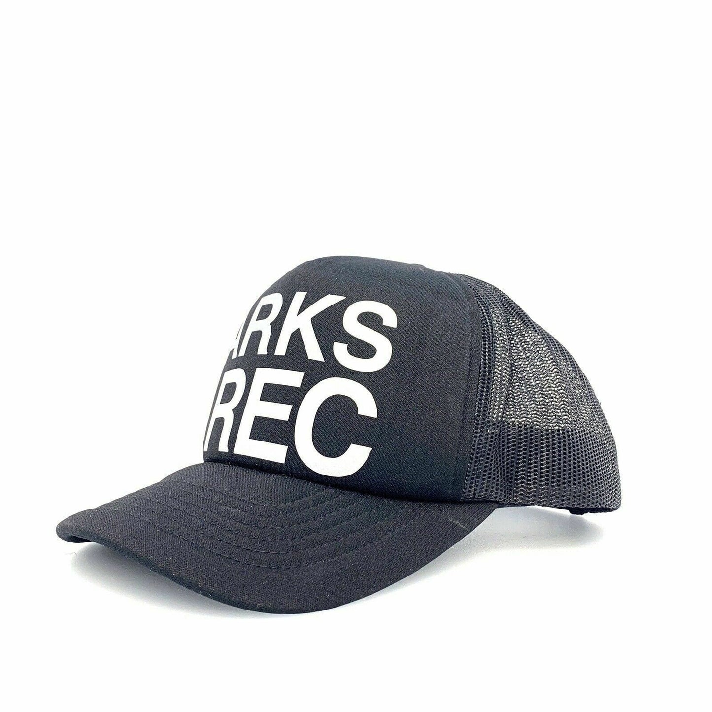 Aspen Recreation Mens Foam “Parks & Rec” SnapBack Trucker Hat, Black - OSFA - parsimonyshoppes