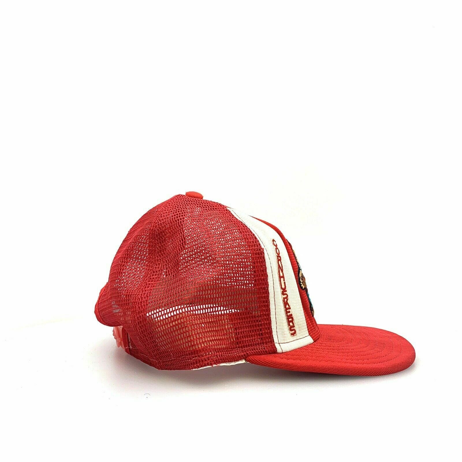 VTG AJD Lucky Stripes NEBRASKA CORNHUSKERS Herbie Snapback Trucker Hat - parsimonyshoppes