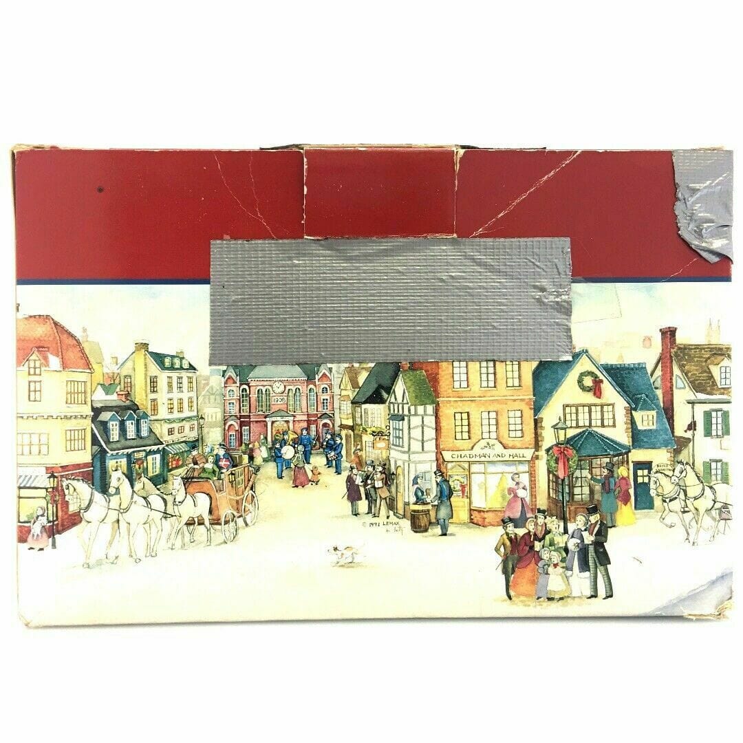 Lemax Dickensvale Collectibles Elm Tree Inn Porcelain Lighted House 1992 55165 - parsimonyshoppes