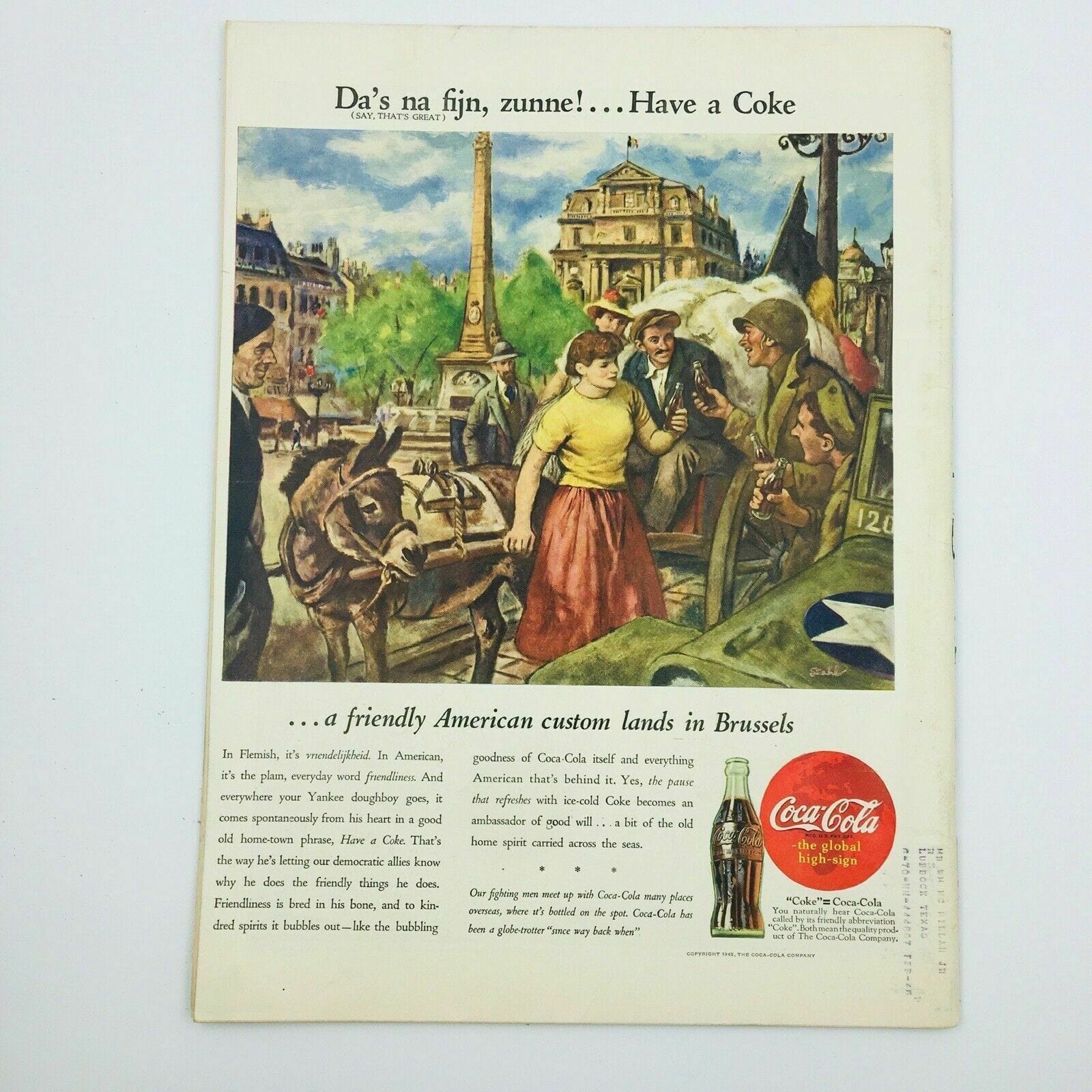 “To The American People” Issue Vintage Life Magazine June 4, 1945 - parsimonyshoppes
