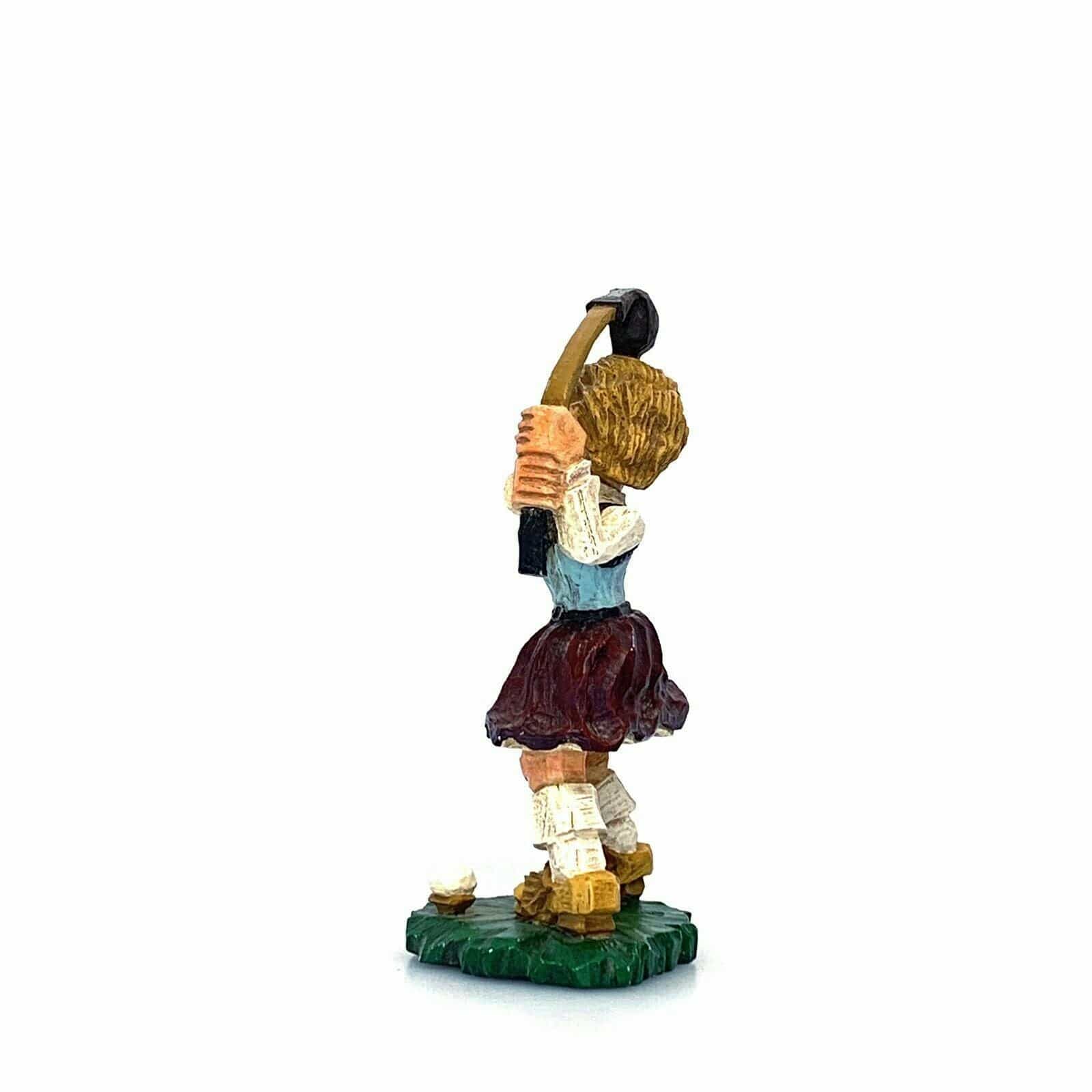 David Frykman Coynes The Golfer Lady Maroon Skirt Figurine DF Co 1998 - parsimonyshoppes
